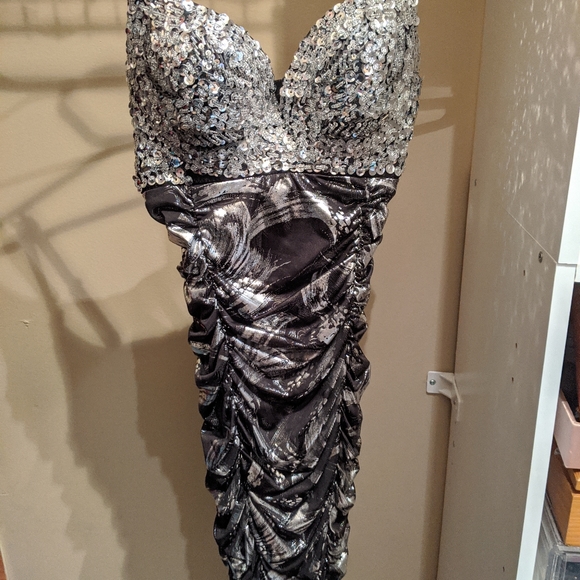 Sequin Club Dress - Picture 2 of 5